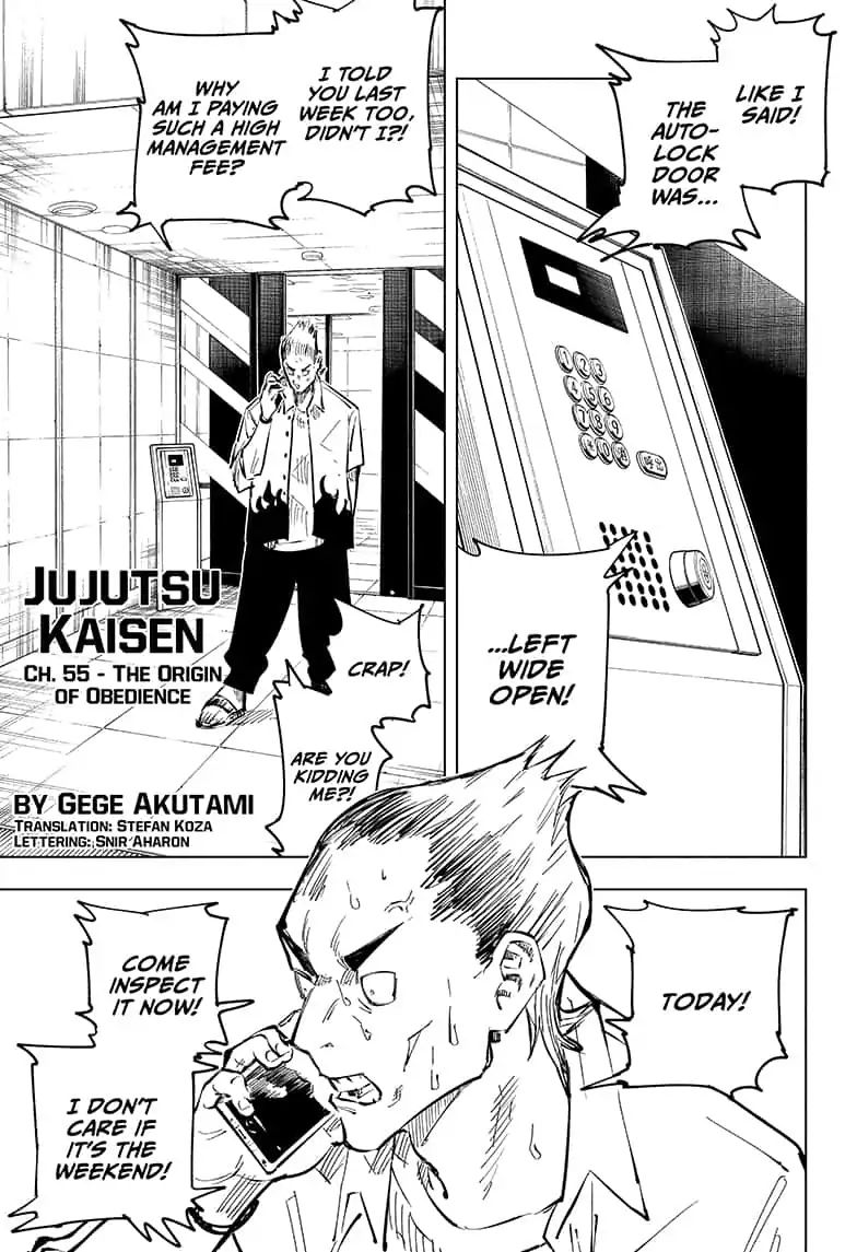 Jujutsu Kaisen Chapter 55 image 01